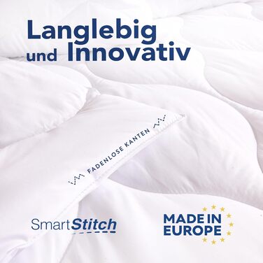 Ковдра John Cotton New Way 200x220: дихаюча, для алергіків, сертифікат Oeko-Test | Ковдра 200x220 см | Підходить для весни та осені