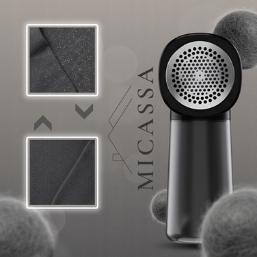 Машинка для видалення ковтунів Hikey (нова модель) — потужний гольник для светрів та одягу