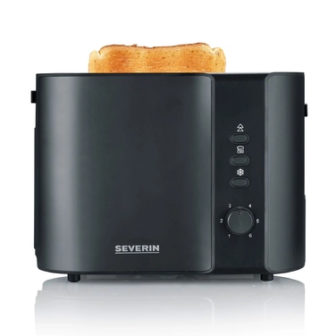 Тостер Severin AT 9552, чорний, 800 Вт