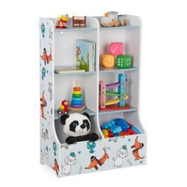 Relaxdays Kids' Shelf with Dog Motif