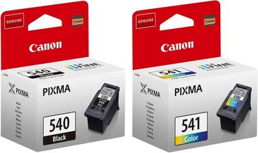 Комплект оригінальних картриджів Canon FINE PG-540 та CL-541 з фотопапером для принтера