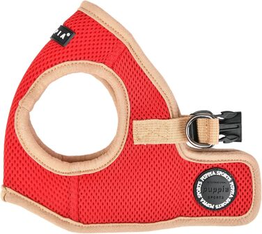 Шлейка для собак Puppia Soft Vest Harness B II Wein XL, червона, 110 г