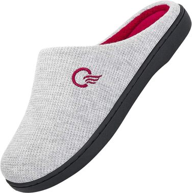 Тапочки додому Mishansha з піною Memory Foam для чоловіків та жінок, сірі, розмір 36-47