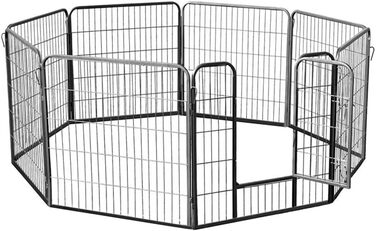 Zooprinz Freilaufgehege для собак: вольєр-загон, вольєр для цуценят та великих собак. Міцний, стабільний, для дому та вулиці. 4 моделі, 80 см.