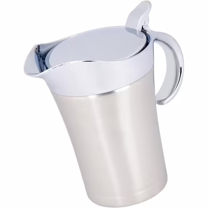 Stainless Steel Thermal Saucepan, Double-Walled Thermal Sauce Pot, Sauce Server with Flip-Top Lid for Dinner Parties (750 ml)