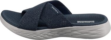 Сандалі Skechers ON-The-GO 600 Dainty Navy текстильні, 42 EU - жіночі літні босоніжки
