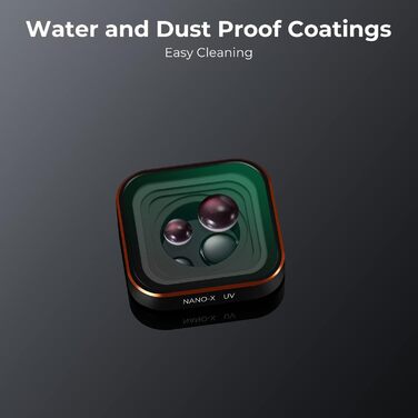 Набір фільтрів K&F Concept ND/CPL для GoPro Hero 13/12/11/10/9 Black (6 шт.) з UV-фільтром