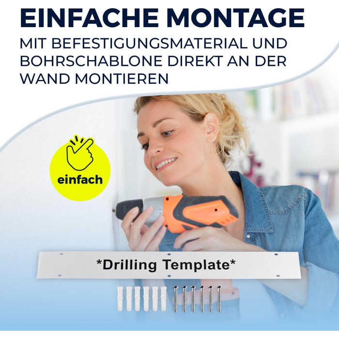 Сушарка для одягу EASYmaxx Wandwäschetrockner 400 на стіну – компактна та висувна, 80 x 40 x 10,5 см, 4 м довжини сушіння. Підходить для сушіння одягу в приміщенні та на вулиці без електроенергії.