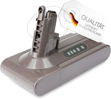 CELLONIC Акумулятор для пилососа сумісний з Dyson V7 Origin, Motorhead, Trigger, +, SV11 (21.6V, 2500mAh) та Dyson V10 (3000mAh)