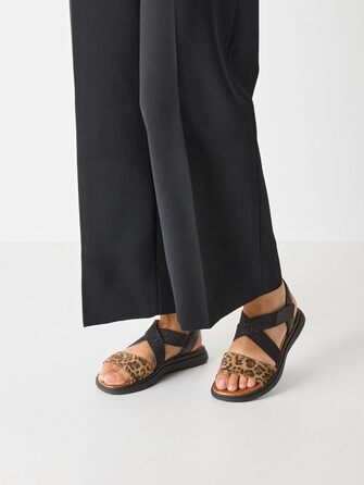 Босоніжки жіночі Tamaris 8-88600-44 Wide Fit, чорні Leo, 41 EU - широка колодка