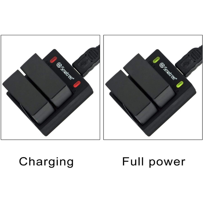 Акумулятор Smatree та швидке подвійне зарядне пристрій для GoPro HERO3+, HERO3 - заміна GoPro AHDBT-201, AHDBT-301, AHDBT-302, AHBBP-301, ACARC-001, AWALC-001 G3-1