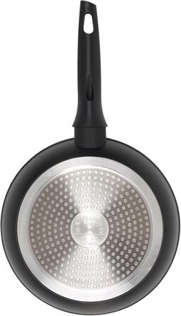 Сковорода-гриль Russell Hobbs 28 см з антипригарним покриттям, індукційна, без PFOA, універсальна, посилене покриття, преміум-якість