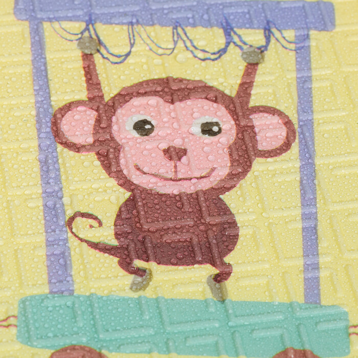 Relaxdays Foldable Play Mat Animals, Road, ABC