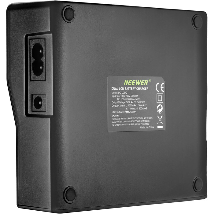 Акумулятор Neewer 6600mAh Li-ION для Sony NP-F970/960/975/570/750/770 з LCD-зарядним пристроєм