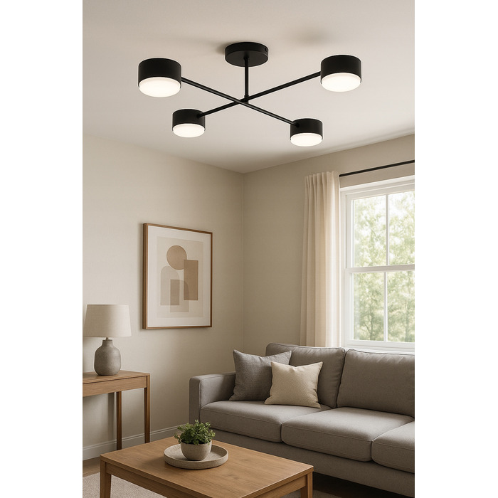 Підвісна лампа Elko-Lighting Mono 4 — 4 точки освітлення GX53