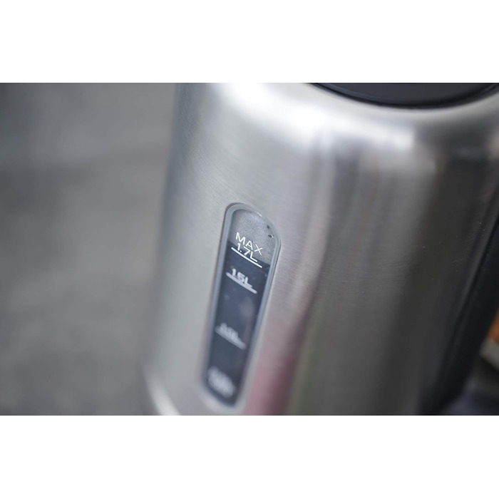 Електричний чайник GASTROBACK #42441 Design Express: нержавіюча сталь, регулювання температури 50-100°C, 3000 Вт, сріблястий, для однієї порції