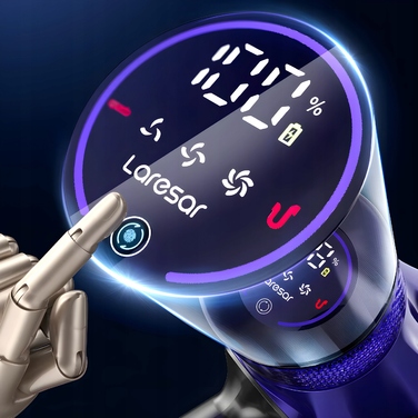 Вертикальний пилосмик Laresar Ultra 7-001, золотий