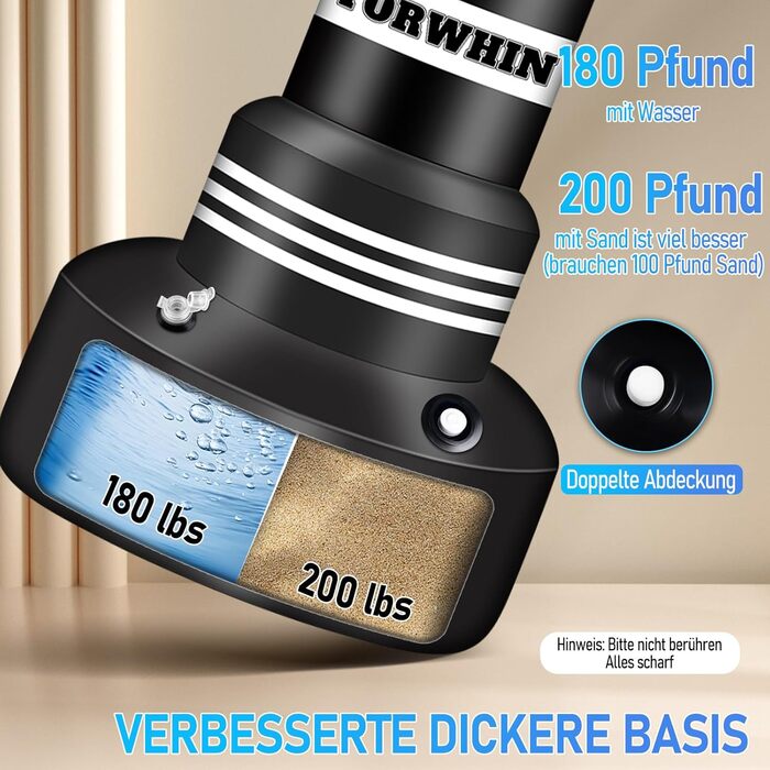 Стендова боксерська груша для дорослих та підлітків, 175 см, міцна боксерська груша для ударів, комплект з боксерськими рукавичками та електричним насосом, боксерська груша для чоловіків, ідеальна для тренувань MMA та кікбоксингу