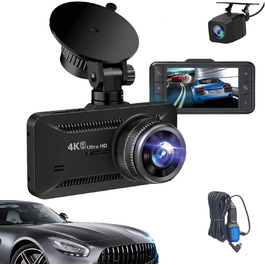 Відеореєстратор Osmo Dashcam Pro 4K, Orizom, Botslab: Автомобільний відеореєстратор з двома камерами, 3.94