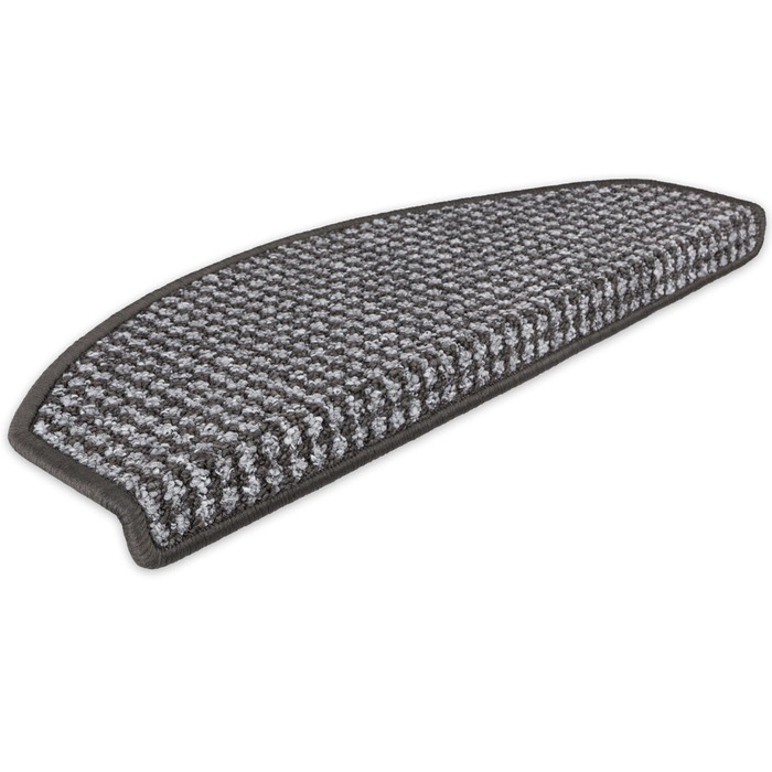 Ступінчасті килимки для сходів Kettelservice-Metzker Gera, антрацит, 14 шт.