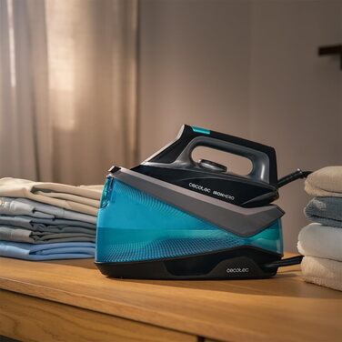 Станція для прасування Cecotec IronHero H-2800 Station Horizontale, 2800 Вт, керамічна підошва, антинакип, автоматичне вимкнення