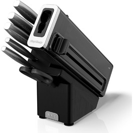 Набір ножів Ninja StaySharp K62006EUUK: 6 предметів з інтегрірувальником, з нержавіючої сталі, антрацит