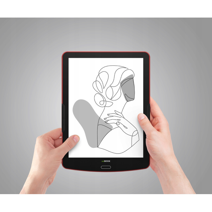 Електронна книга inkBOOK Focus Plus red, 7,8
