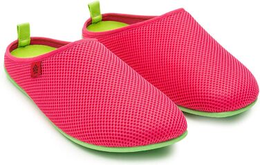 Чоловічі та жіночі тапочки Andrés Machado DYNAMIC SOMMER для дому на літо, дихаюча сітчаста структура, знімне устілка, розміри EU 37-50 (рожевий)