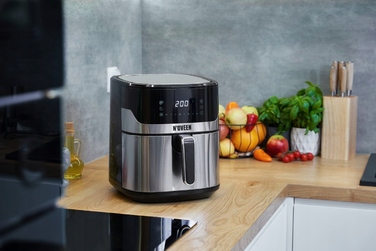 Аерофритюрниця Air Fryer X1 1600W: безмасляна фритюрниця, 8 програм, 6,5 л
