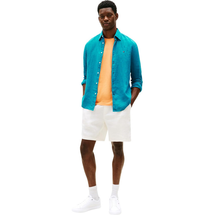 Чоловічі кросівки Tommy Hilfiger Icon Court Light ESS Fm0fm05678 білі, 42 EU