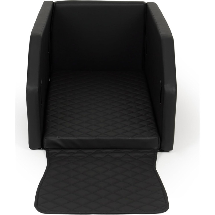 Автоматичне ліжко для собак у машину Velinda, 55x100 см, чорний колір