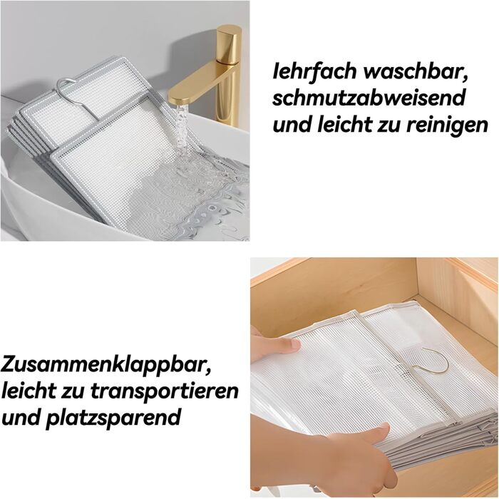 Чохли для одягу, 2 шт. (110x60x25 см), дихаючі сумки для одягу на блискавці, сірий колір