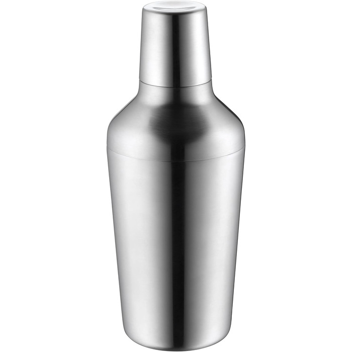 WMF Matryoshka Cocktail Set, 5-Piece, Bar Set with Stainless Steel Cocktail Shaker (700ml), Jigger, Cocktail Strainer, Ice Tongs, and Muddler, Nesting