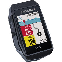Велокомп'ютер SIGMA ROX 11.1 EVO GPS, бездротовий, 1.77'' дисплей, 150 функцій, сумісний з електровелосипедами, висотомір