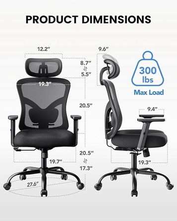 Ергономічне офісне крісло NOBLEWELL