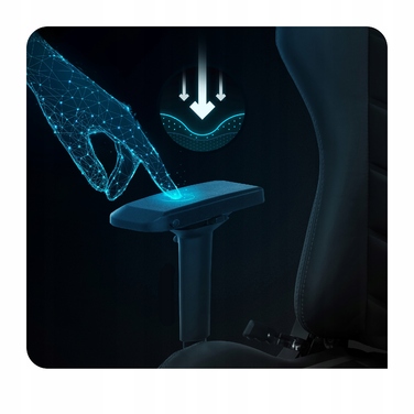 Ігрове крісло Diablo Chairs Diablo X-Ray L, екошкіра, чорне