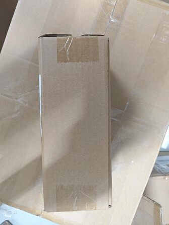 Скляна ваза 22,9 см блакитно-зелена, ручної роботи, сучасний дизайн, для квітів та декору, ідеально для дому та офісу