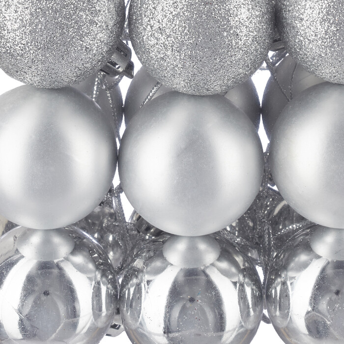 Relaxdays Set of 50 Christmas Baubles