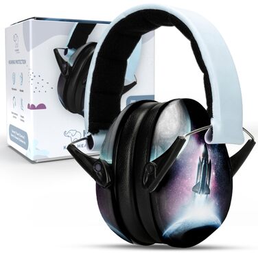 Schallwerk® Kapselgehörschutz Kiddies (Space) - навушники шумозахисні для дітей, mini, ідеальні для повсякденного використання та заходів