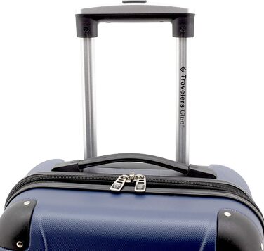 Валіза Travelers Club Chicago Hardside Розширювана Spinner, 20 дюймів, Синій Navy