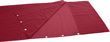 Montoza Sleeping Bag - Ultralight 170g blue red green - Silk and cotton inner liner - Lightweight, thin, warm travel sleeping bag