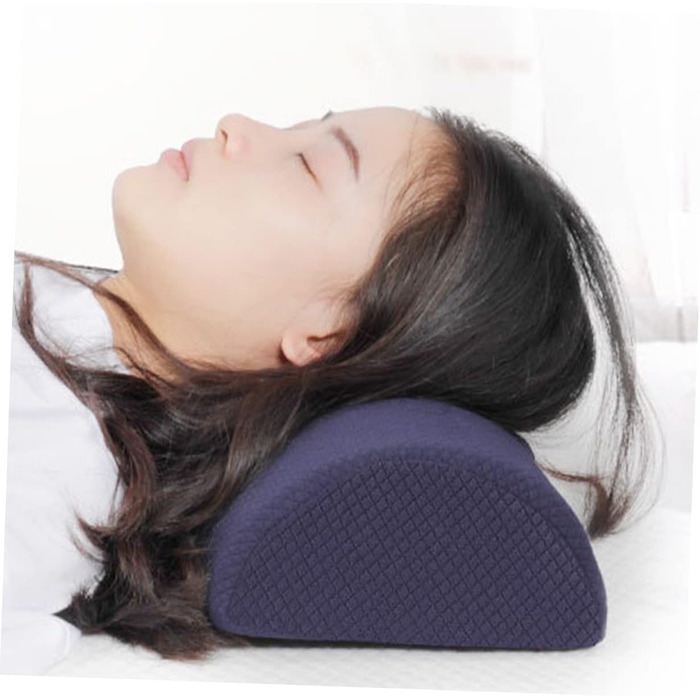 JECOMPRIS Half-Cylindrical Leg Pillow Neck Support Pillow Cushion Pillow Elastic Knee Pillow Knee Protector Rest Pillow for Office Back Pillow Sponge Neck Cushion Rest Mat Head Pillow