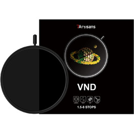 Фільтр ND Variabler 7artisans [ND2-ND64] для відео та фотозйомки, регульований, імпортне AGC-скло [58/62/67/72/77/82 мм]