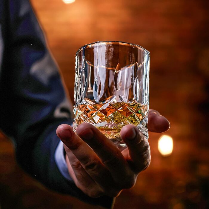 Набір склянок для віскі Whisiskey Whisky - подарунковий набір, 2 склянки для віскі та рому, 310 мл, з нержавіючої сталі
