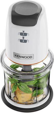 Подрібнювач Kenwood EasyChop CHP61.000WH білий, 500 Вт, 0.5 л, 2 швидкості, льододробар