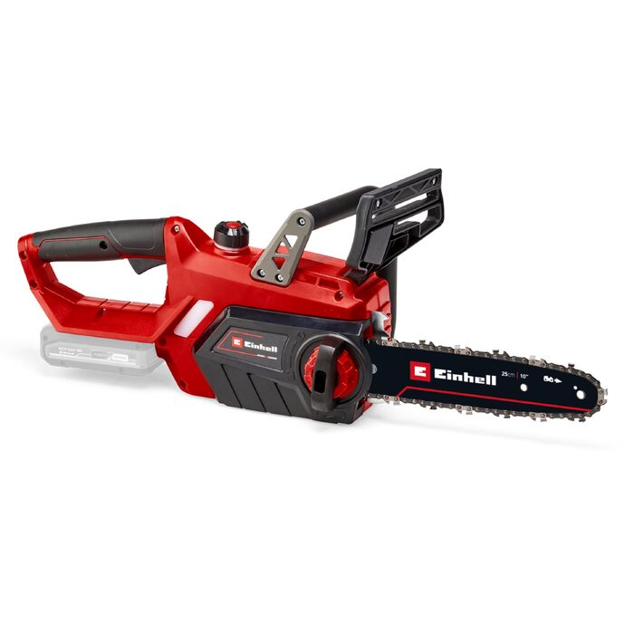 Акумуляторна ланцюгова пила Einhell GE-LC 18/25 Li-Solo Power X-Change (18В, шина 23 см, автоматичне змащування, без АКБ)