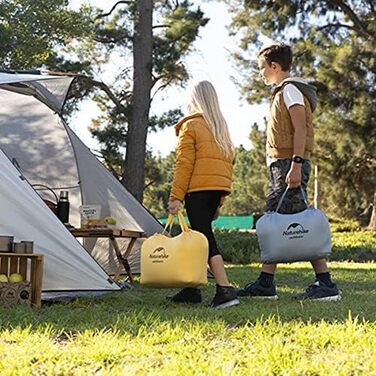 Дитячий спальний мішок Naturehike C180 жовтого кольору для кемпінгу, подорожей, літа, весни, осені - бавовняний, легкий та теплий