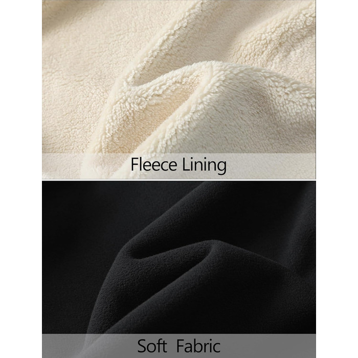 Чоловіча флісова жилетка AIEOE для осені та зими, тепла, з 4 кишенями, стійким коміром, без рукавів, чорна, XL