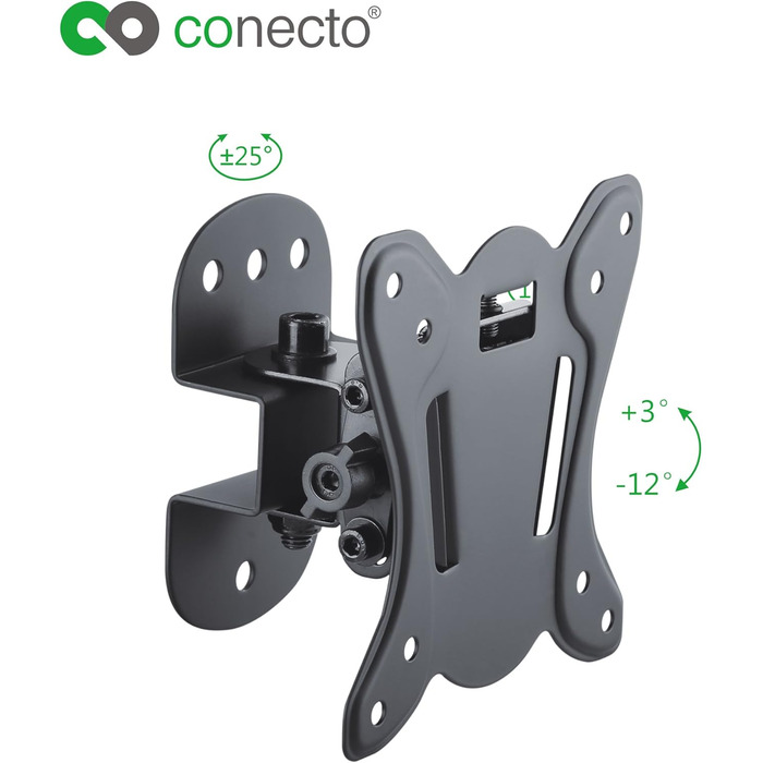 Кріплення для телевізора Conecto Wandhalterung SA-CC50254-V2 (23-42 дюйми, VESA 200x200, нахил +/-20°, поворот +/-90°, білий)