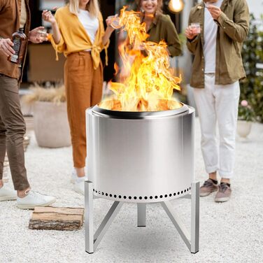 Підставка для вогнища Onlyfire з нержавіючої сталі для Solo Stove Ranger 38,1 см і Bonfire 49,5 см, аксесуари для вуличних камінів, інструменти для фаєрпітів